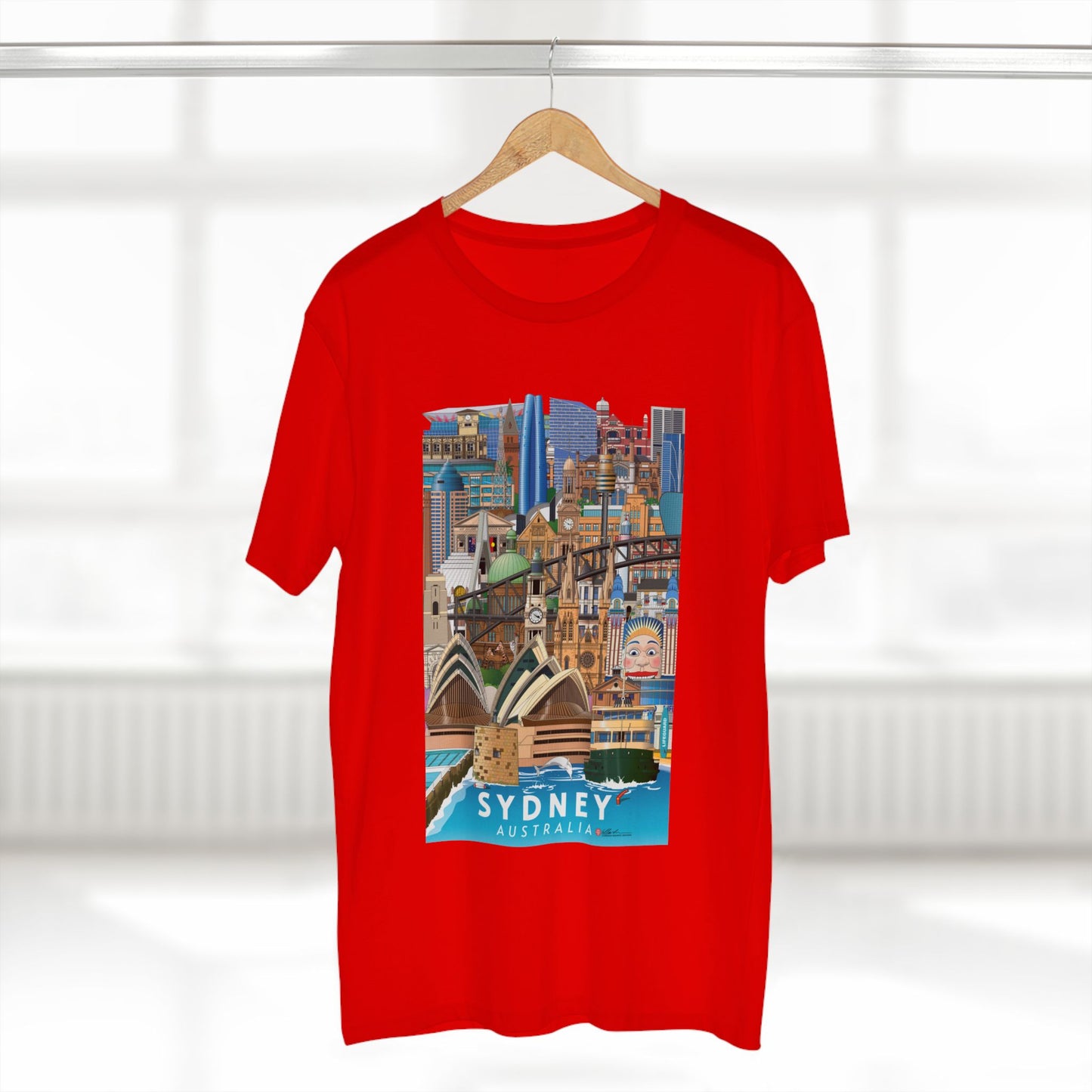 Sydney Australia Graphic Adult Staple Tee Unisex