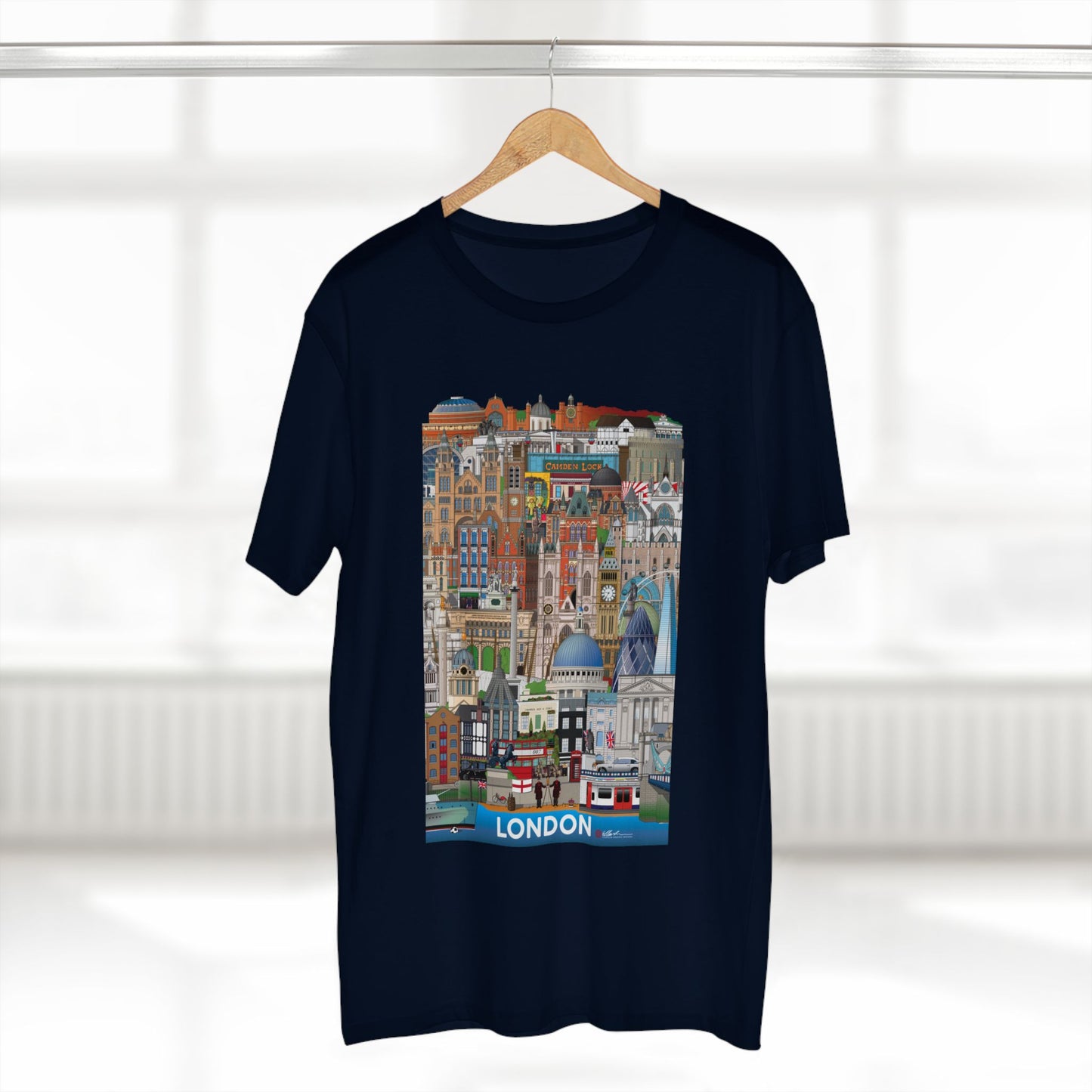 London England Graphic Adult Staple Tee Unisex