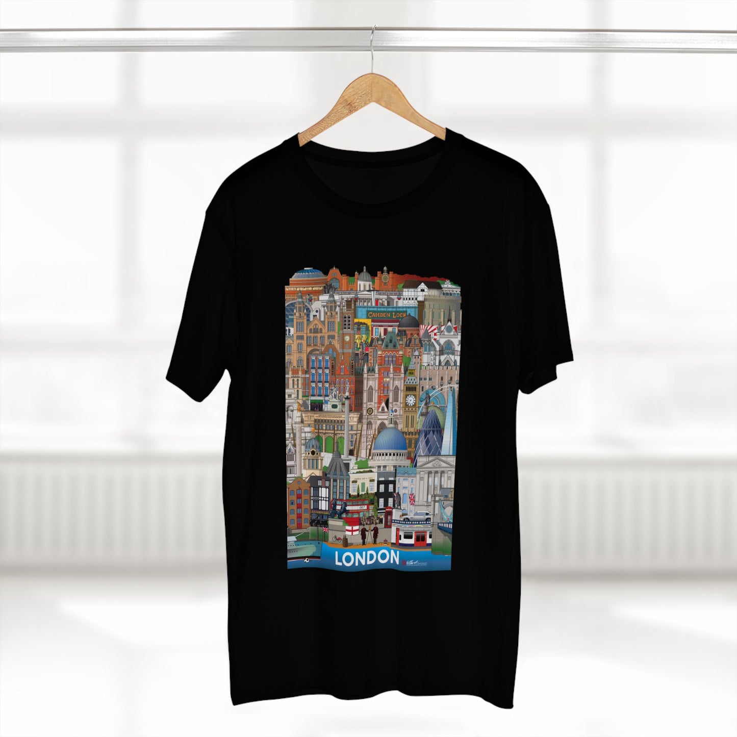 London England Graphic Adult Staple Tee Unisex