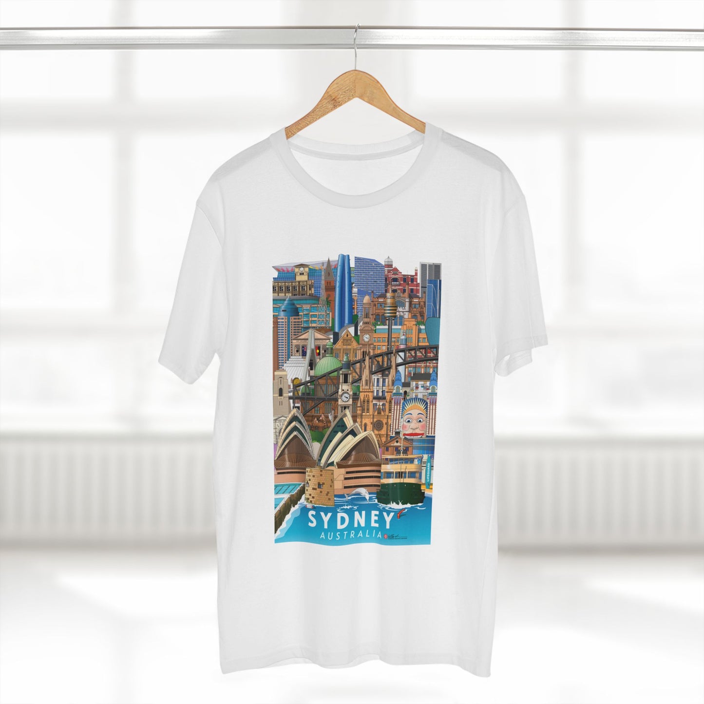 Sydney Australia Graphic Adult Staple Tee Unisex