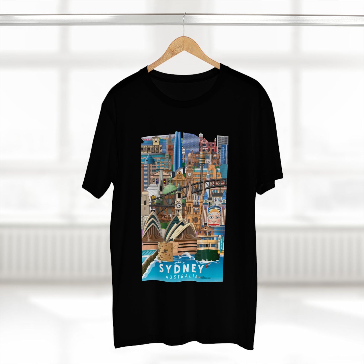 Sydney Australia Graphic Adult Staple Tee Unisex