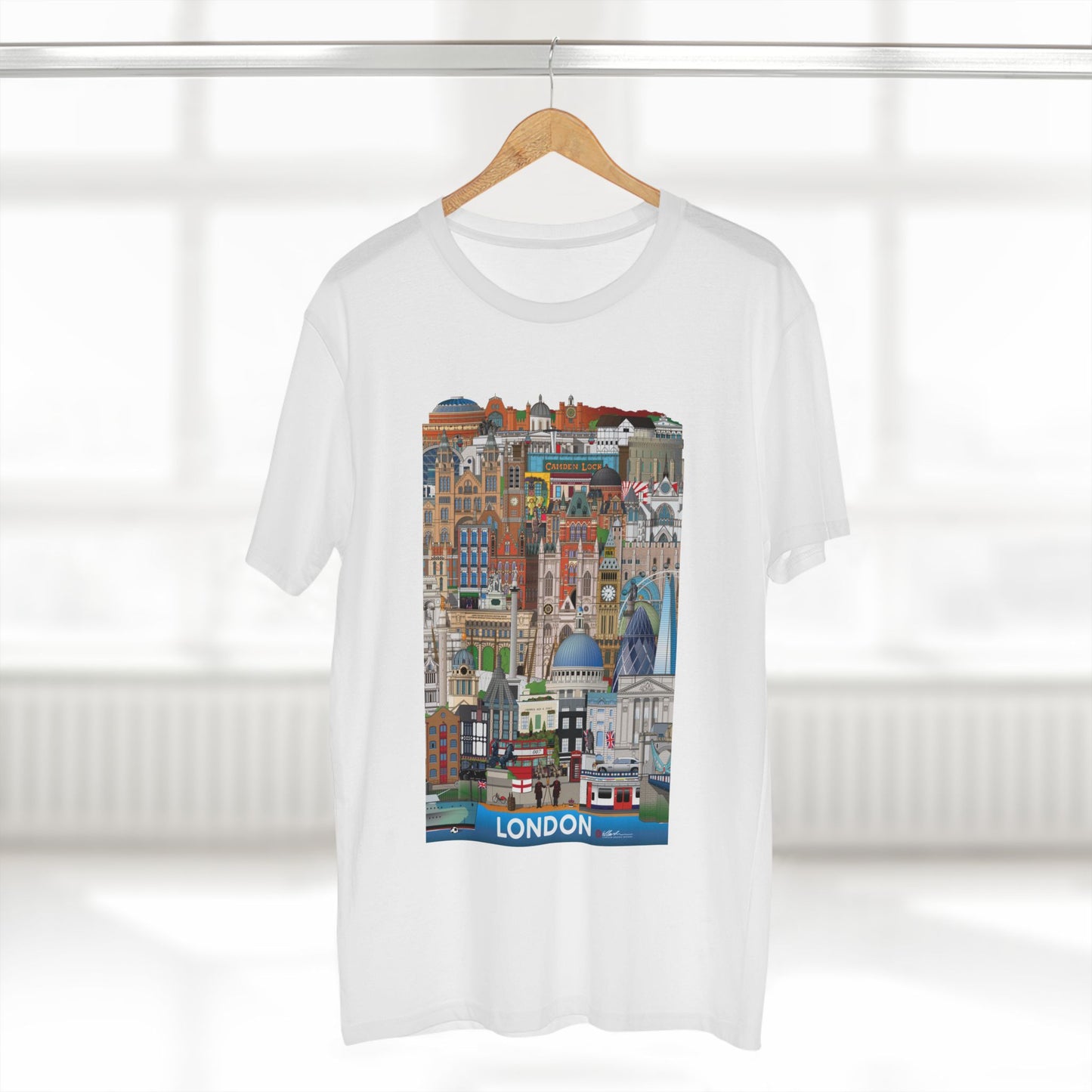 London England Graphic Adult Staple Tee Unisex