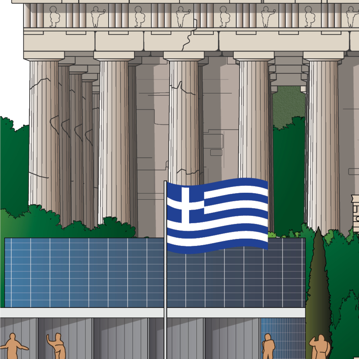 Athens Greece WORLDSCAPE COLLECTIVE print expanded