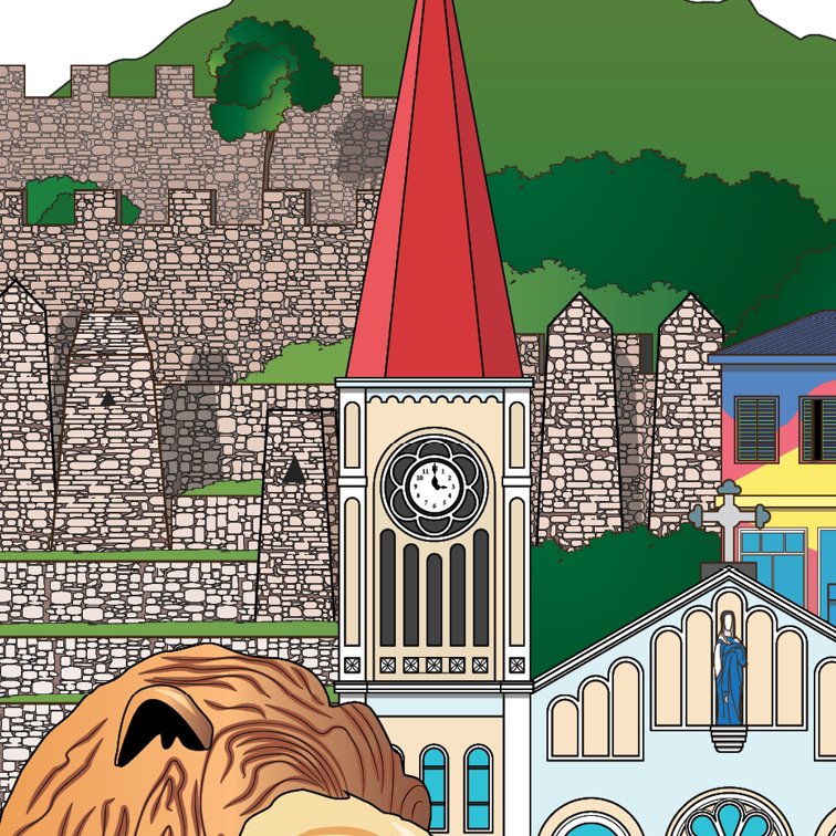 Baguio Philippines artwork souvenir expanded 1