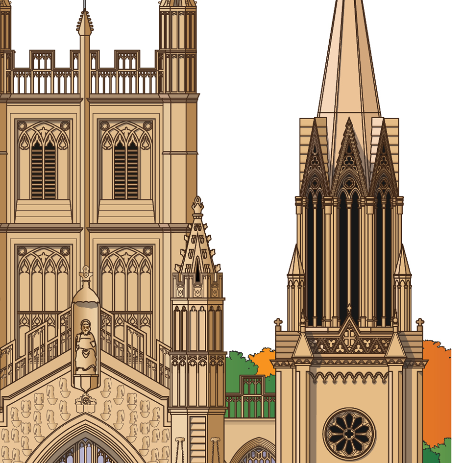 Bath England UK Britain WORLSCAPE COLLECTIVE artwork souvenir print expanded2