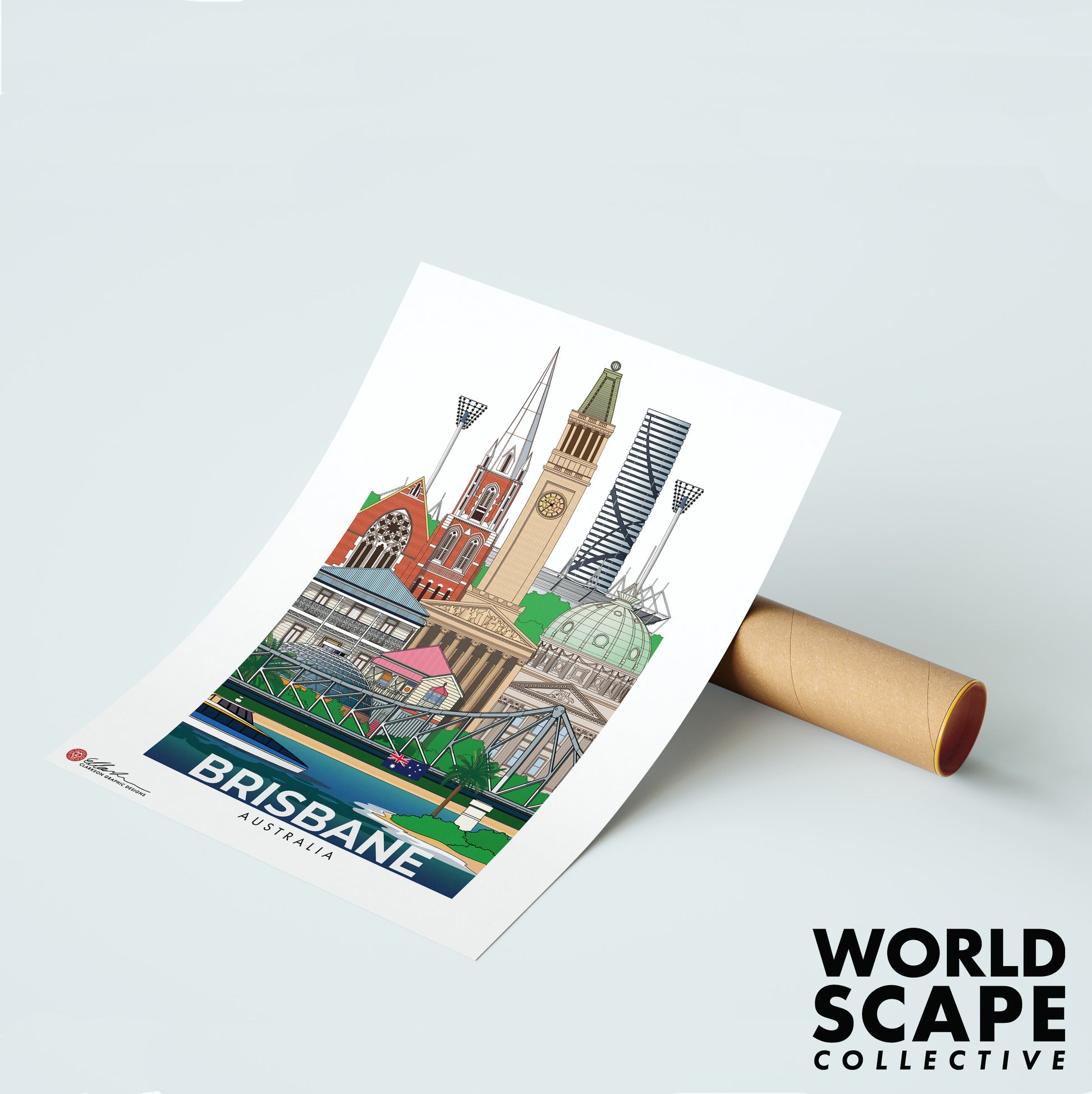 Queensland Australia collection Brisbane Sunshine Coast Gold Coast framed print unframed brisbane