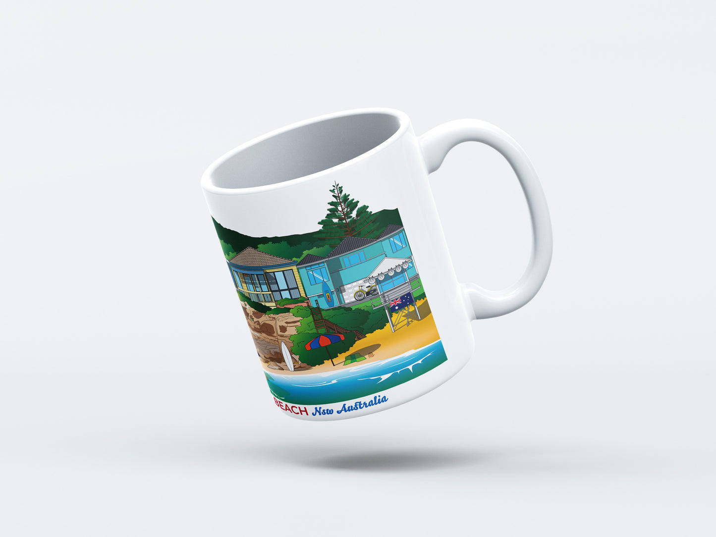 CAVES BEACH NSW MUG