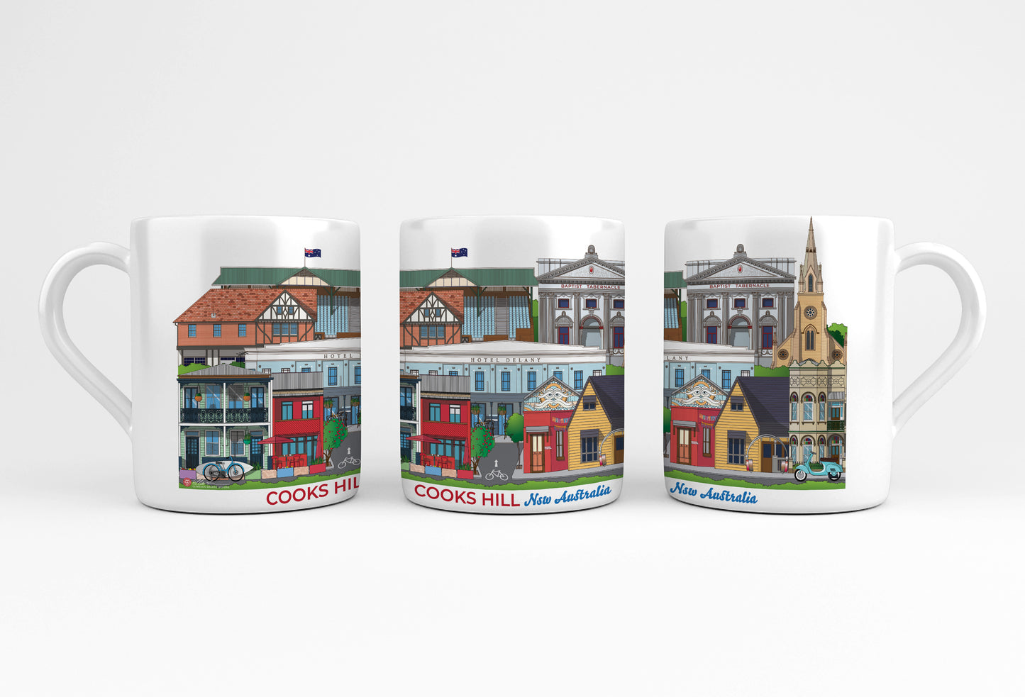 COOKS HILL NSW MUG