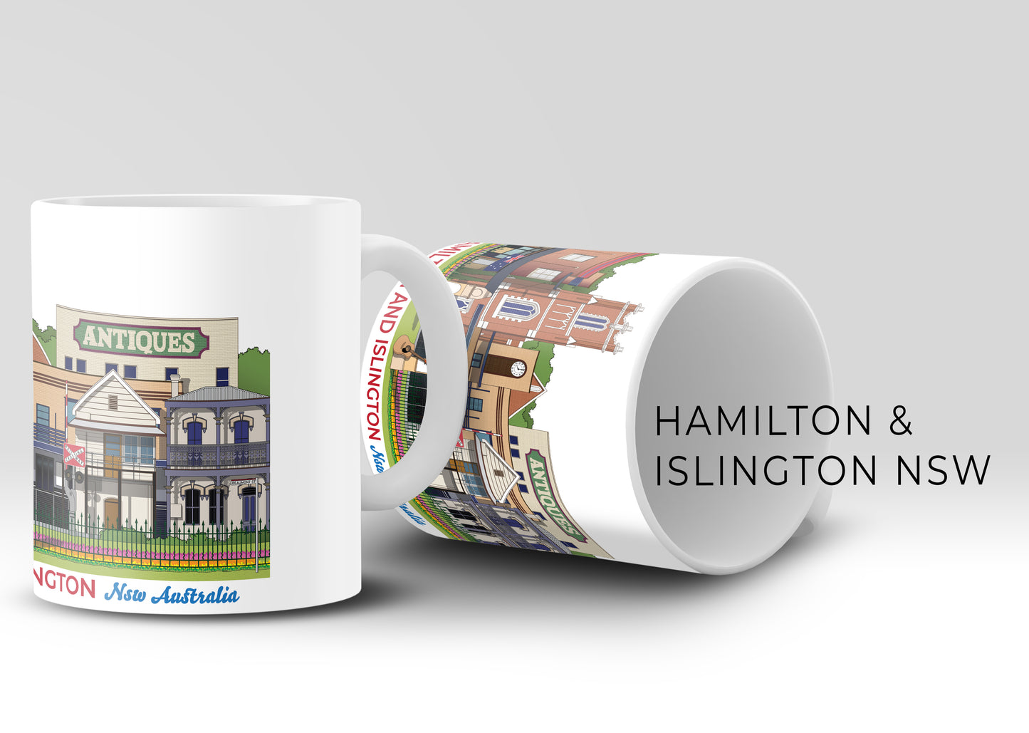 HAMILTON AND ISLINGTON NSW MUG