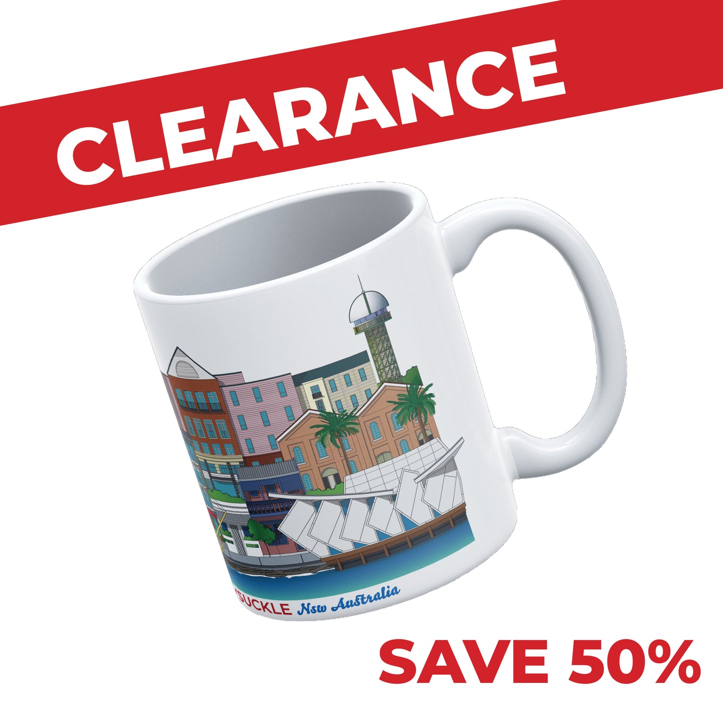 HONEYSUCKLE NSW MUG