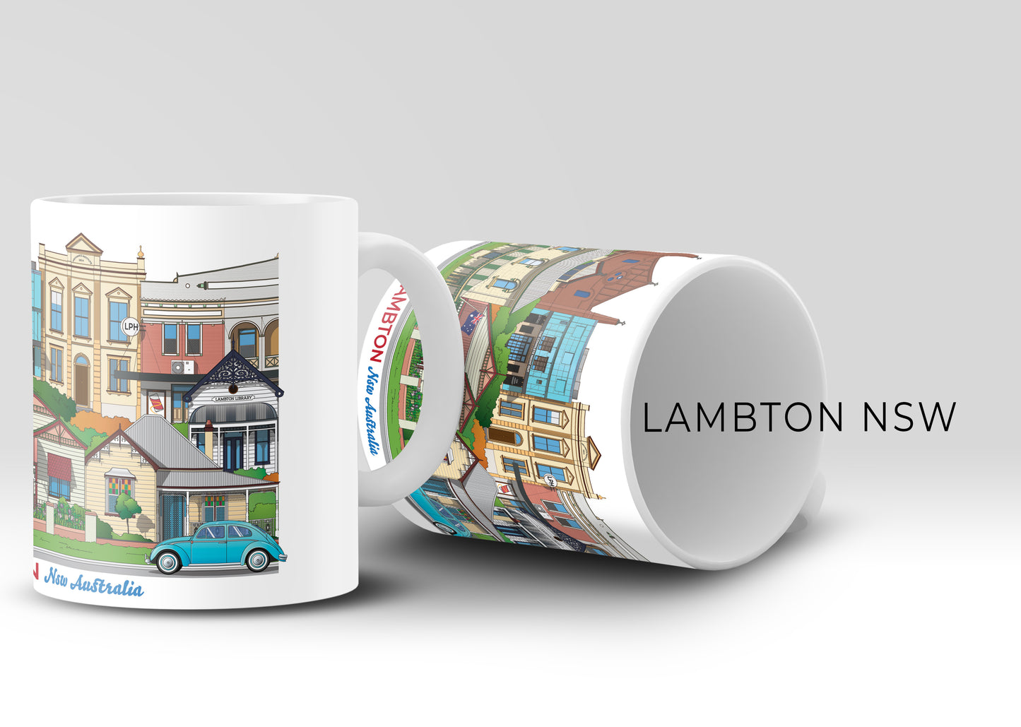 LAMBTON NSW MUG