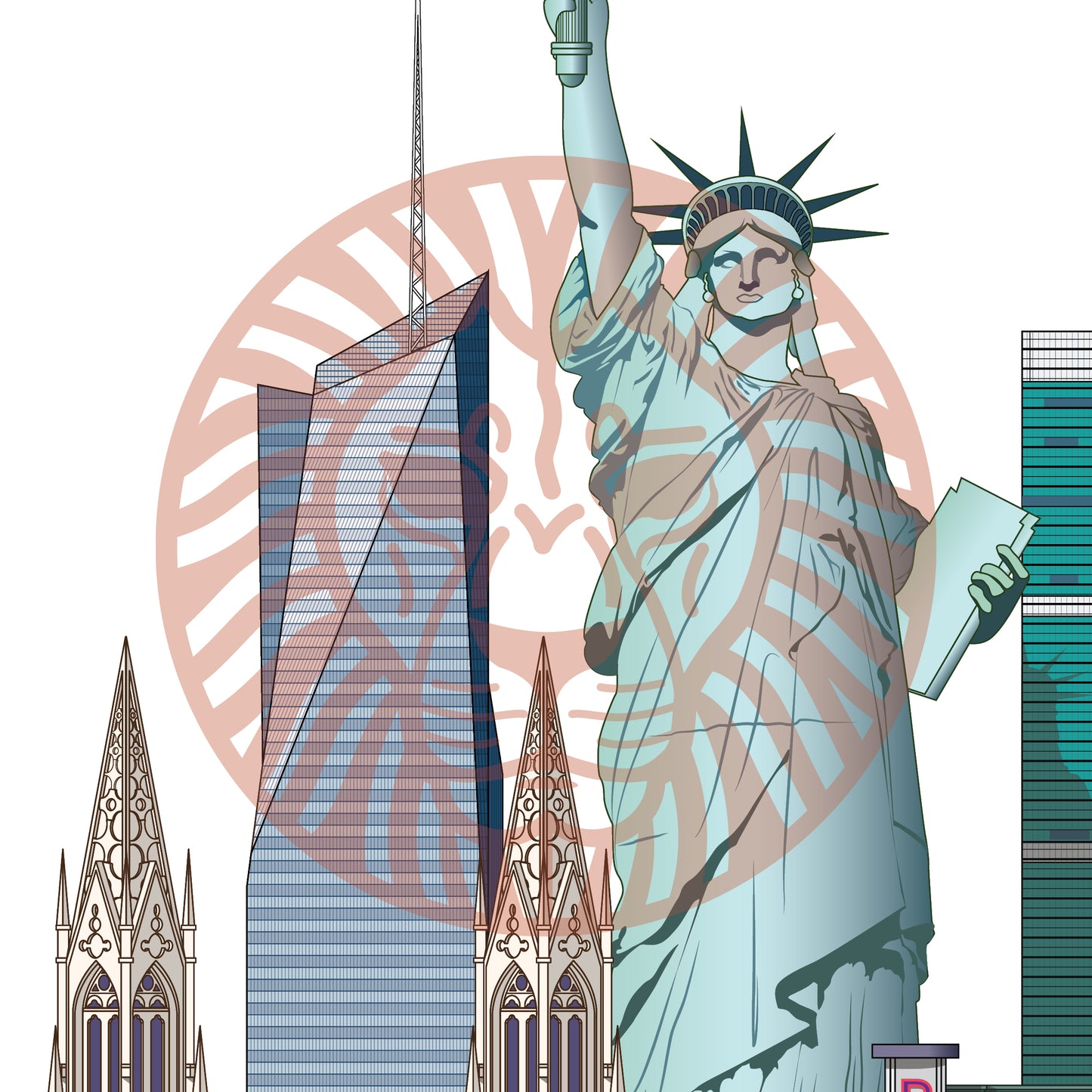 NEW YORK CITY (B) U.S.A.