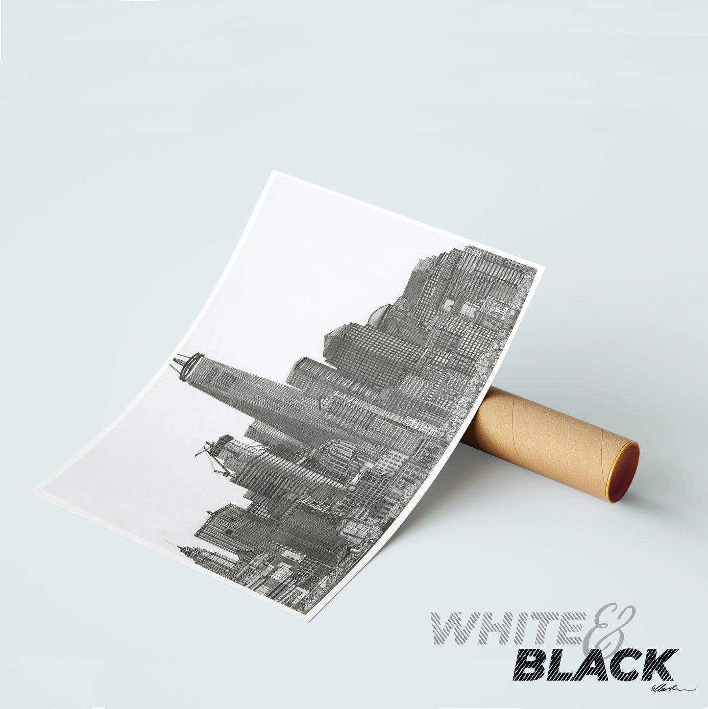 NEW YORK CITY USA White & Black