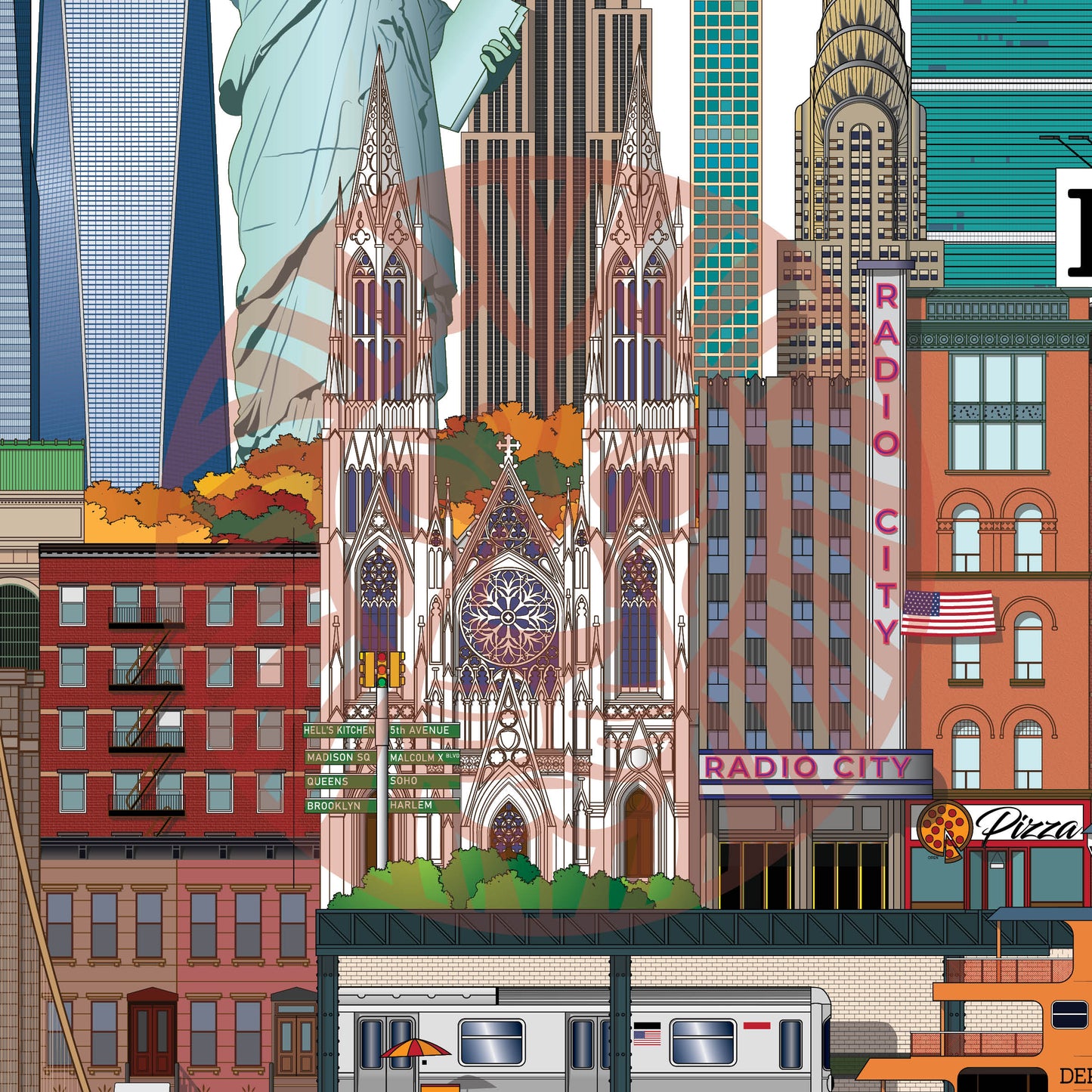 NEW YORK CITY (C) U.S.A.