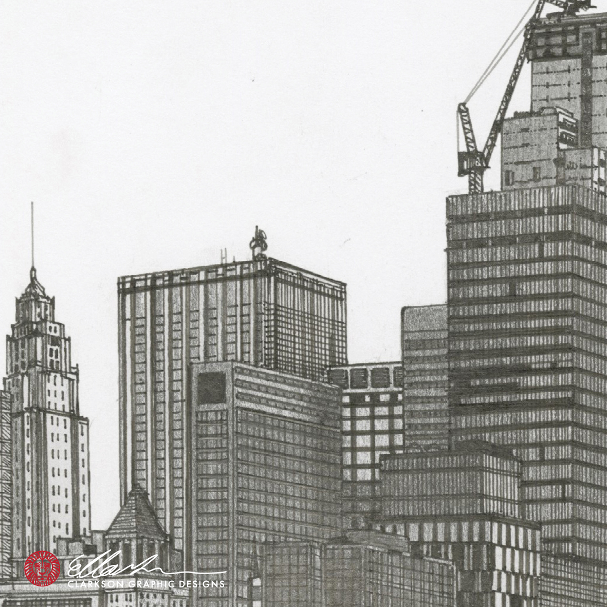 NEW YORK CITY USA White & Black