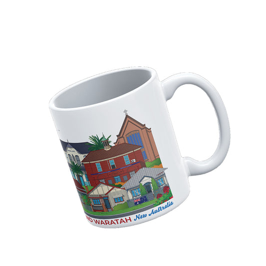 GEORGETOWN & WARATAH NSW MUG