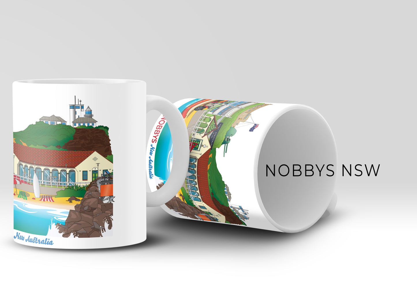 NOBBYS NSW MUG