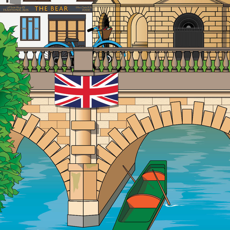 Oxford England worldscape souvenir expanded 3