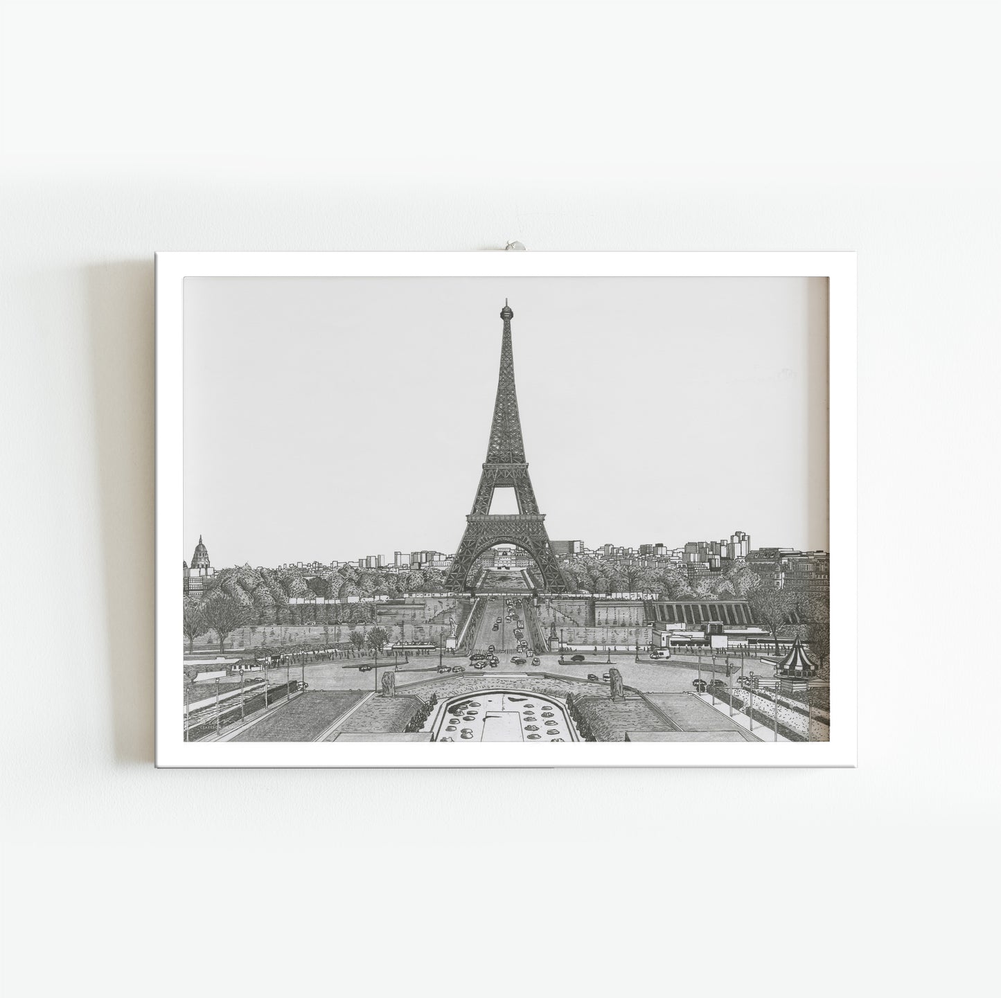 PARIS France White & Black