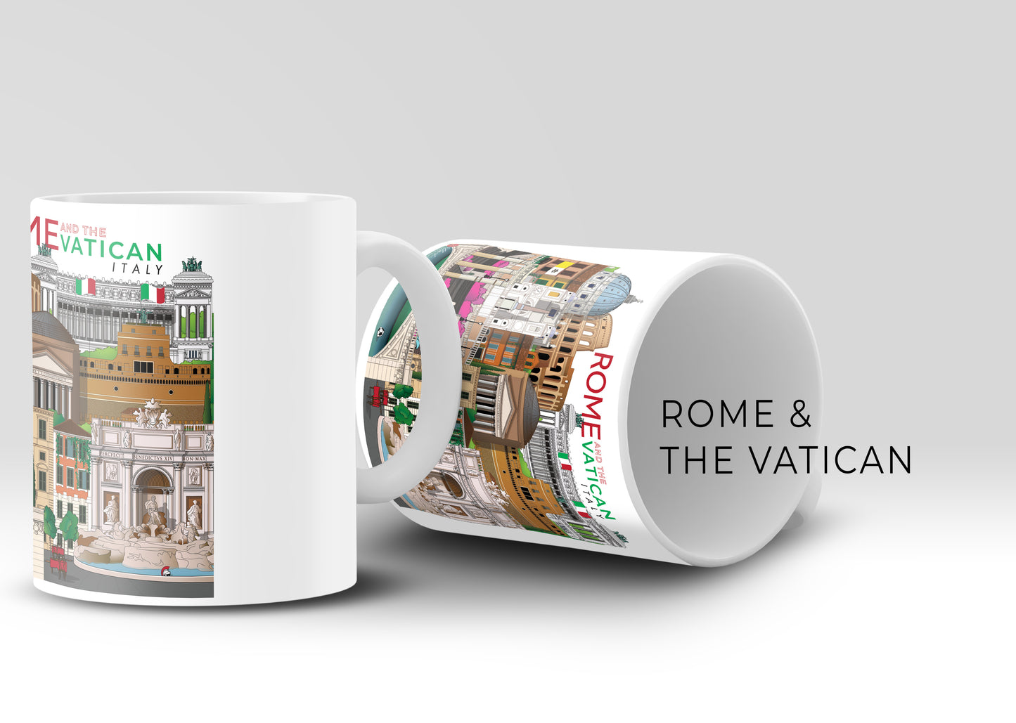 ROME and THE VATICAN MUG