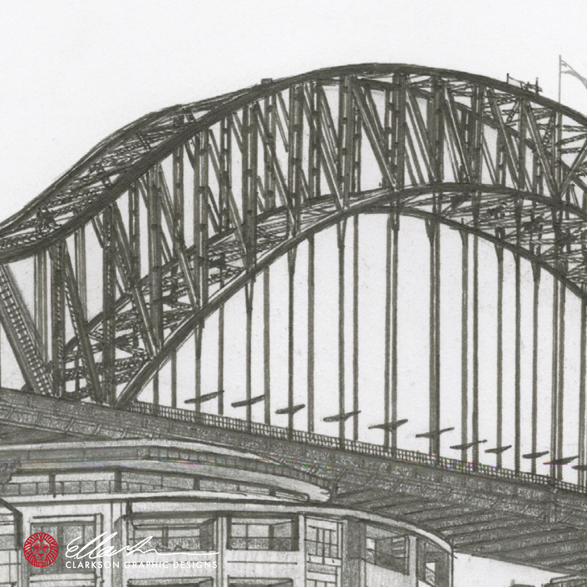 SYDNEY Australia White & Black