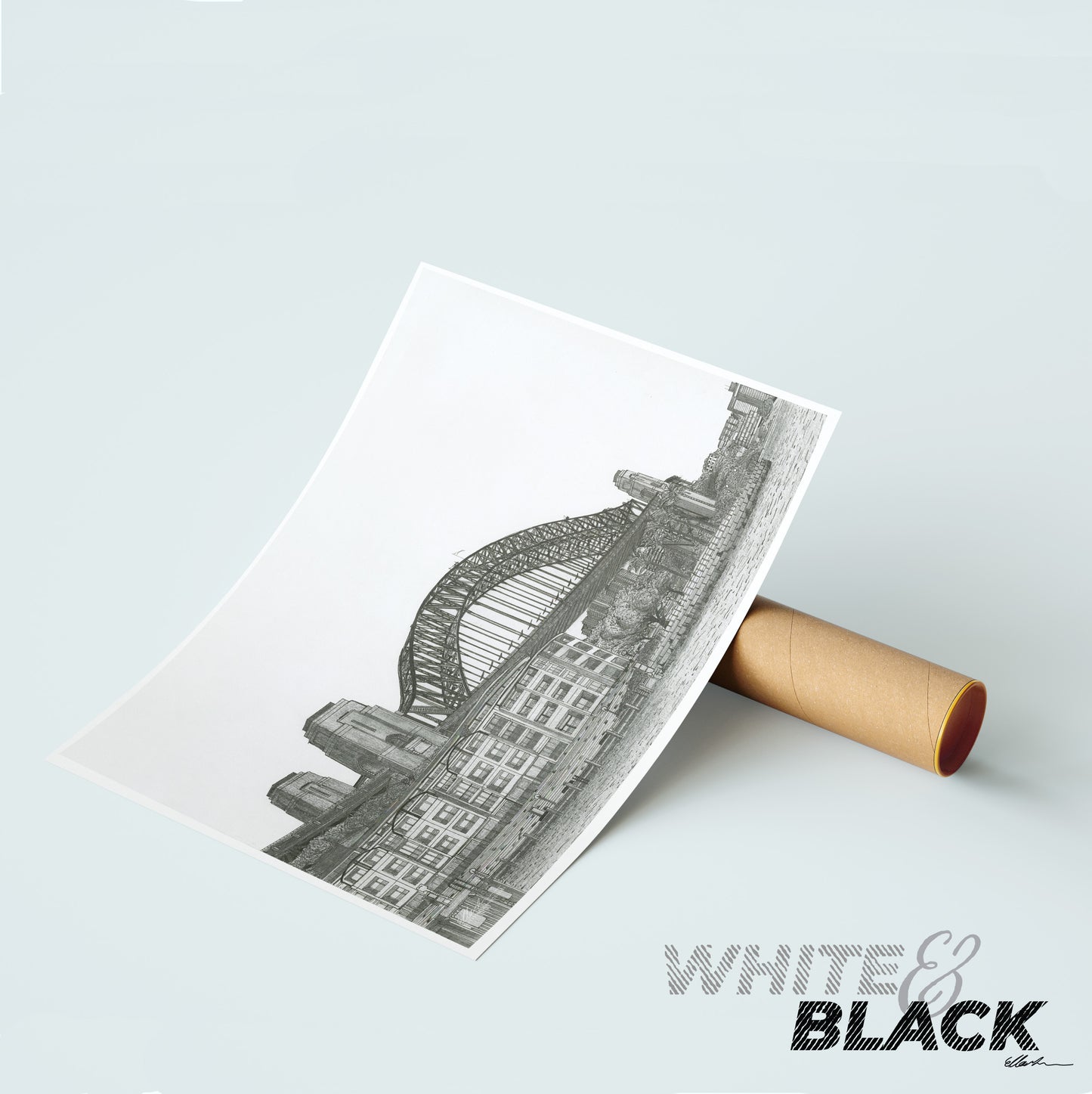 SYDNEY Australia White & Black