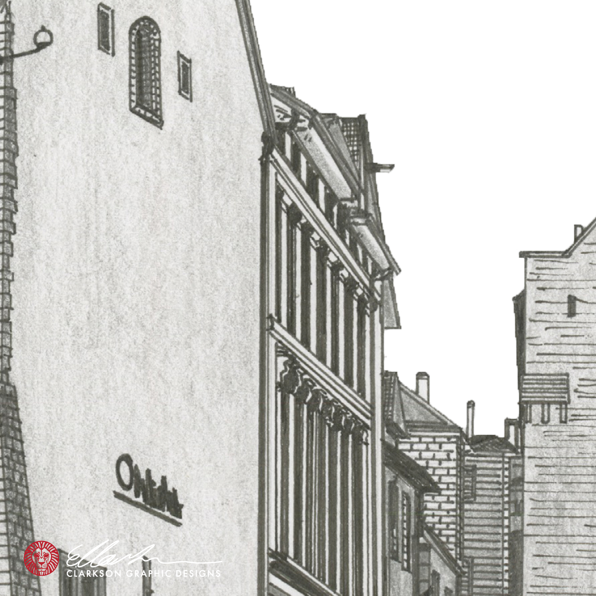 TALLINN Estonia White & Black