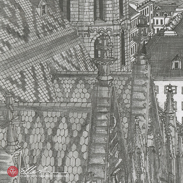 VIENNA Austria White & Black