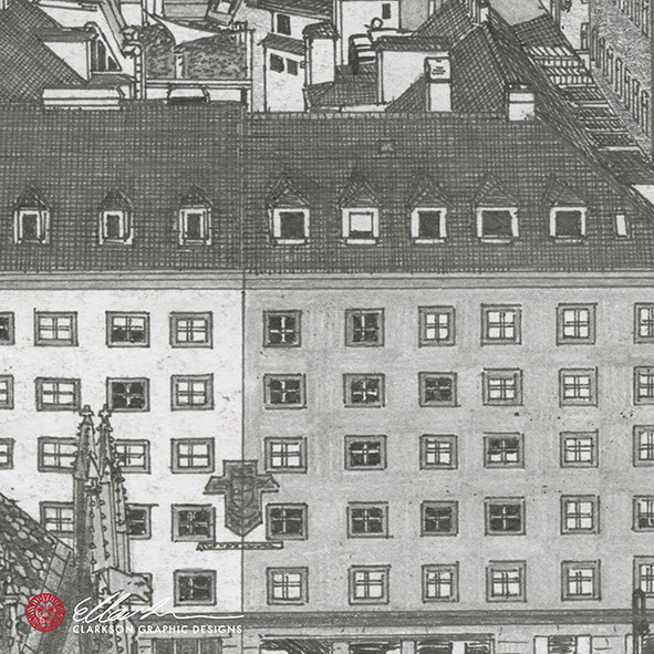 VIENNA Austria White & Black