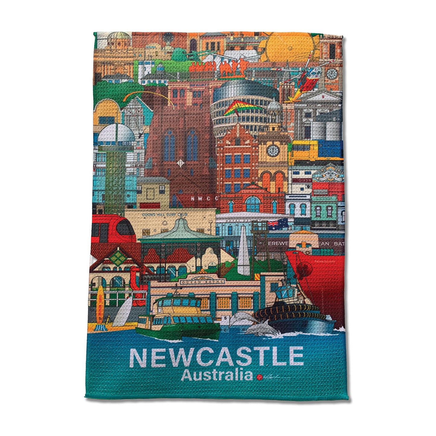 NEWCASTLE TEA TOWEL Second Edition