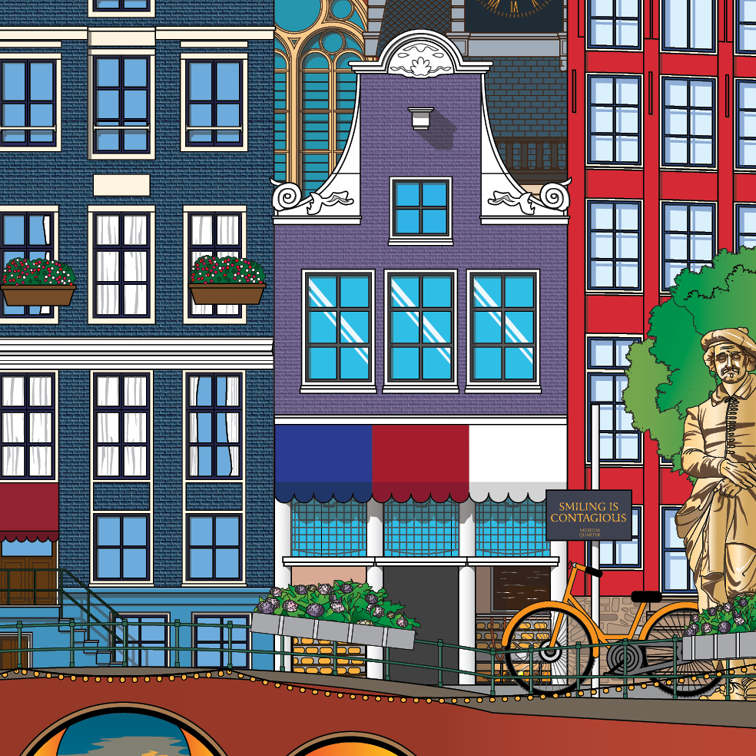 Amsterdam Netherlands artwork expanded 4