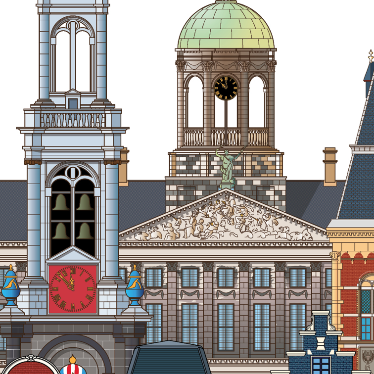 Amsterdam Netherlands artwork expanded 1