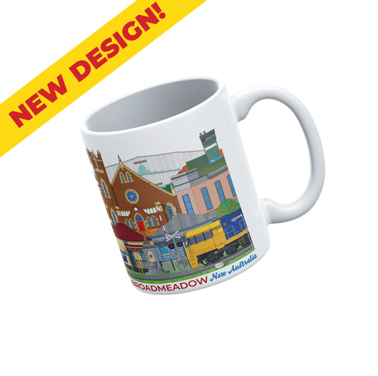 ADAMSTOWN & BROADMEADOW NSW MUG