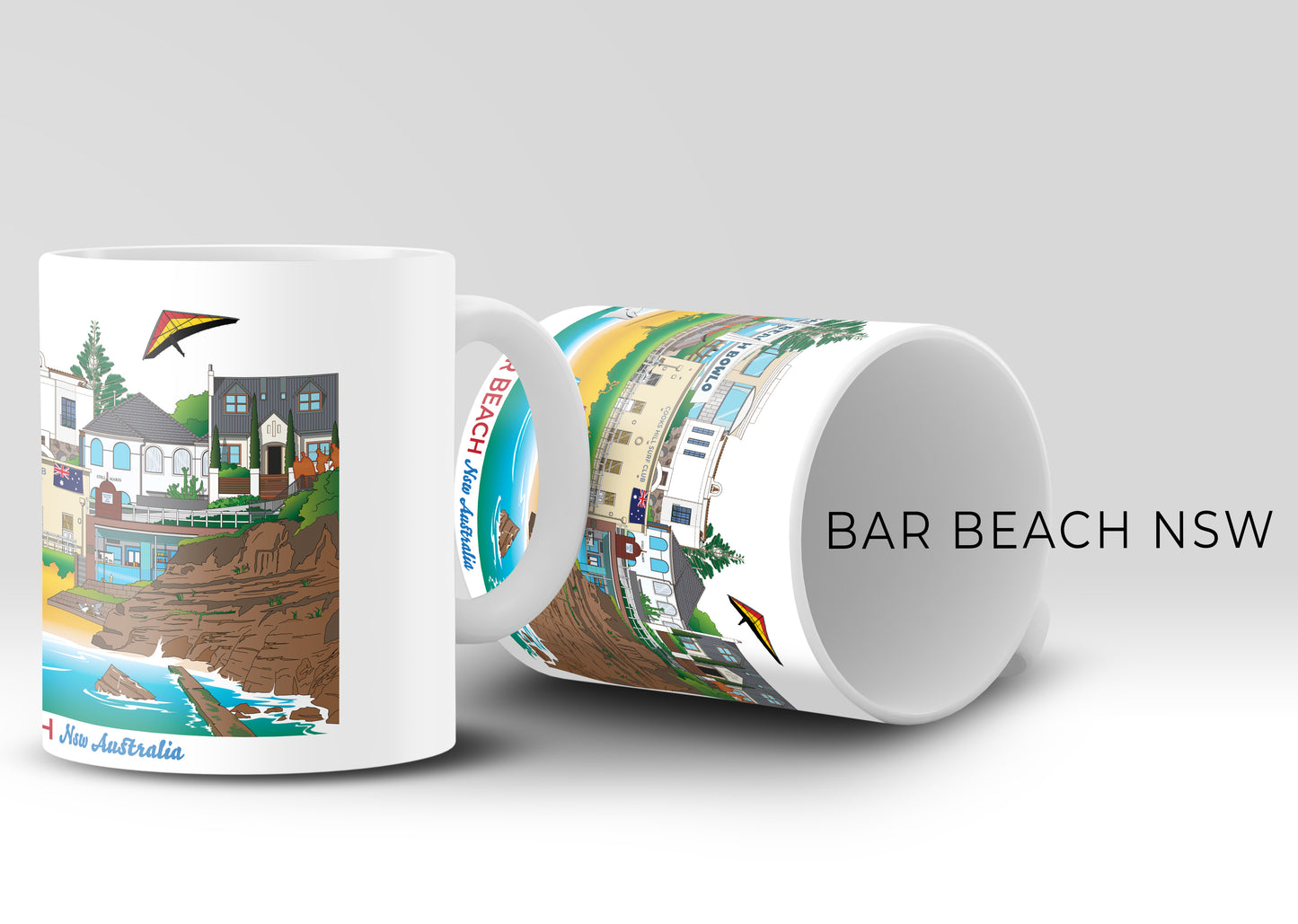 BAR BEACH NSW MUG