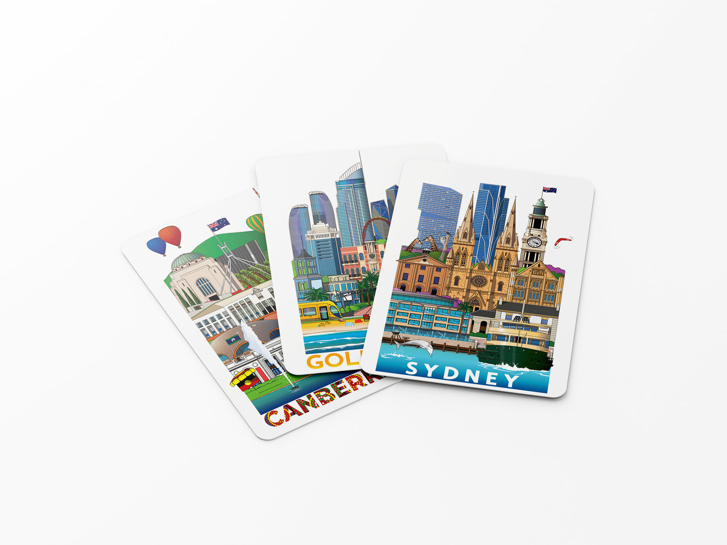 Deck of Cards - AUSTRALIAN CITIES