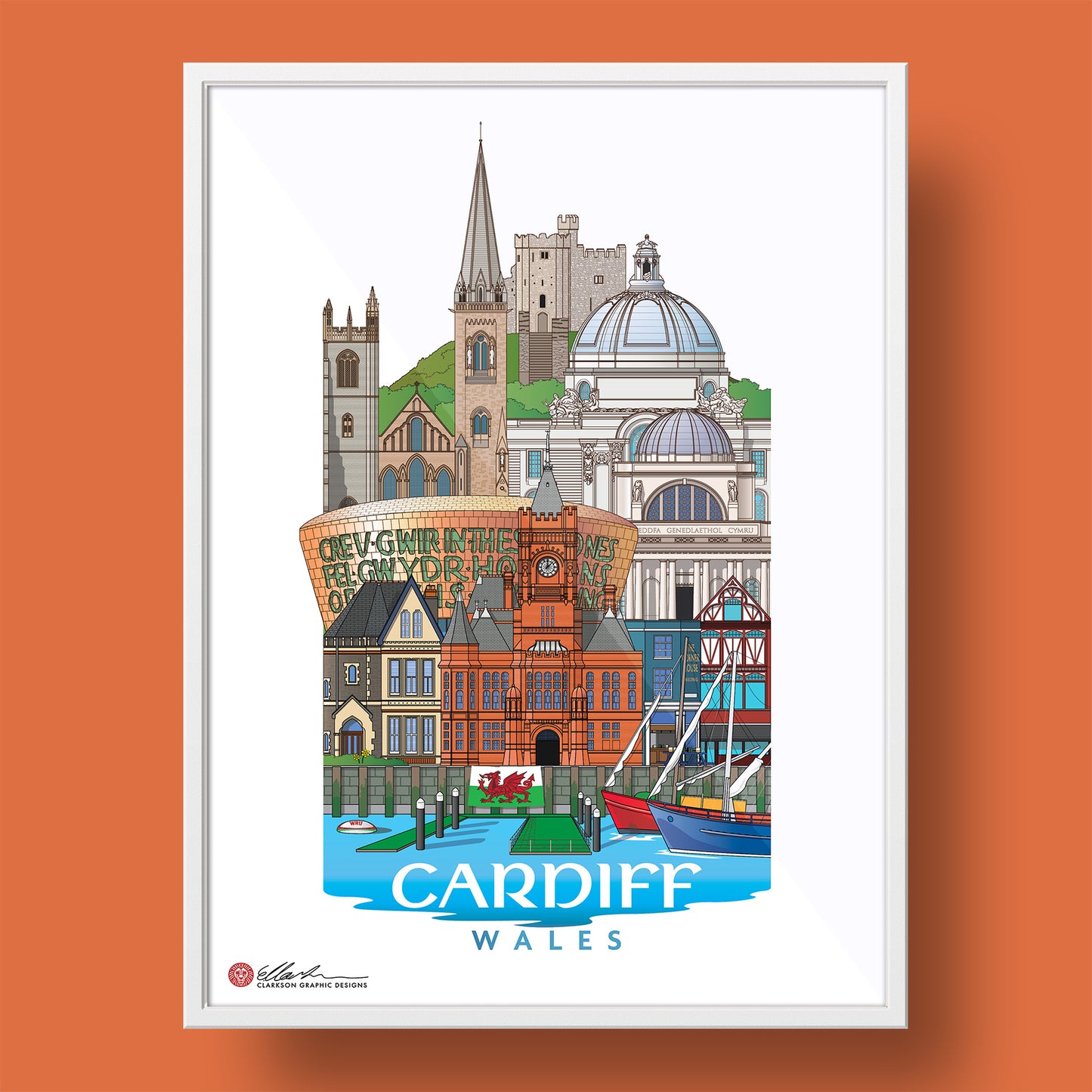 CAPITALS OF THE UK SET