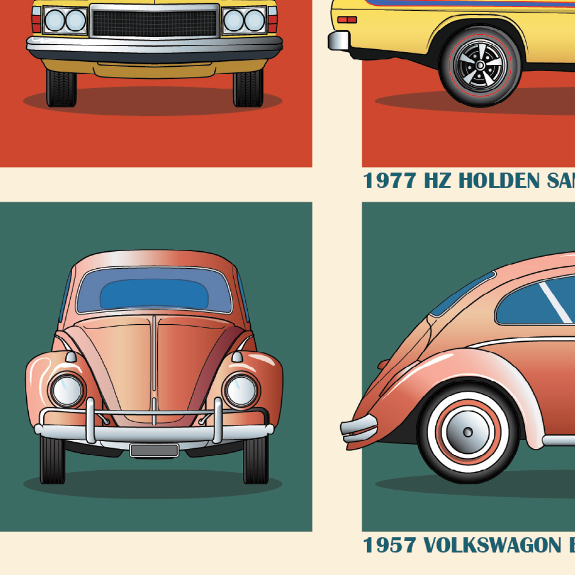 CLASSIC AUSSIE CARS SET