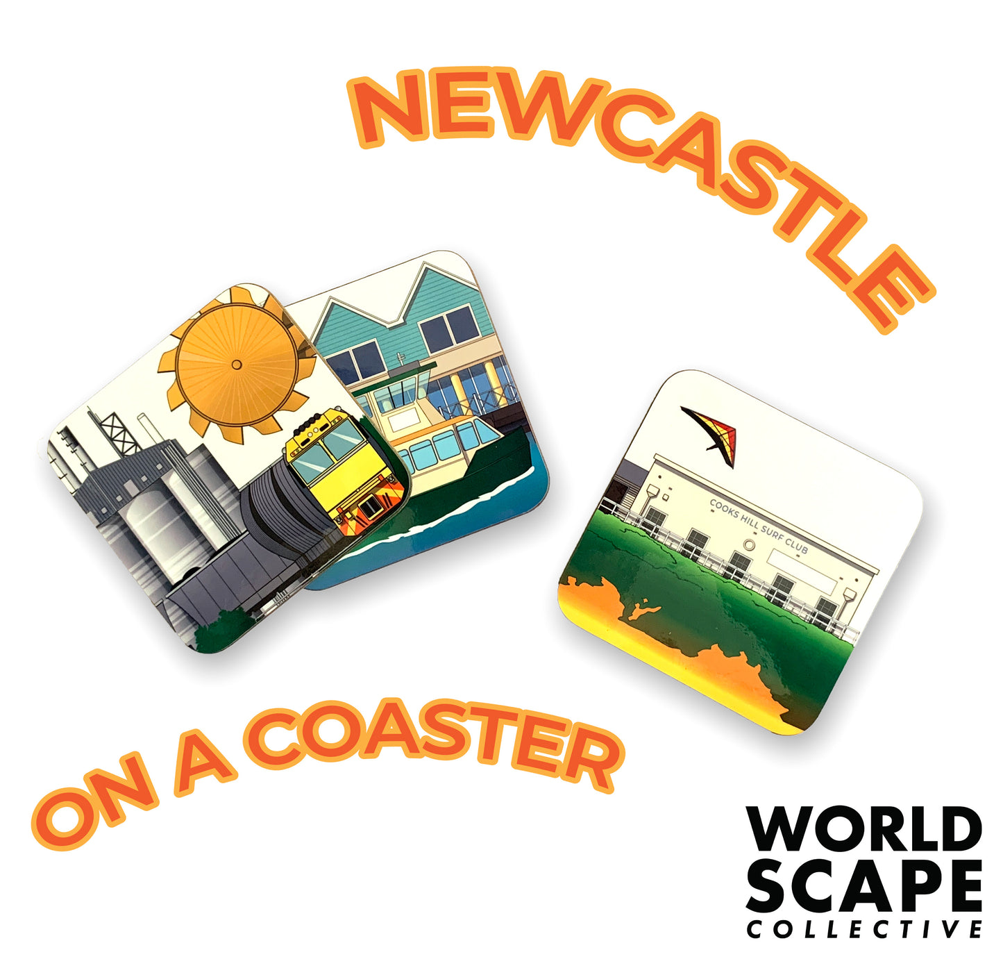 NEWCASTLE COASTERS