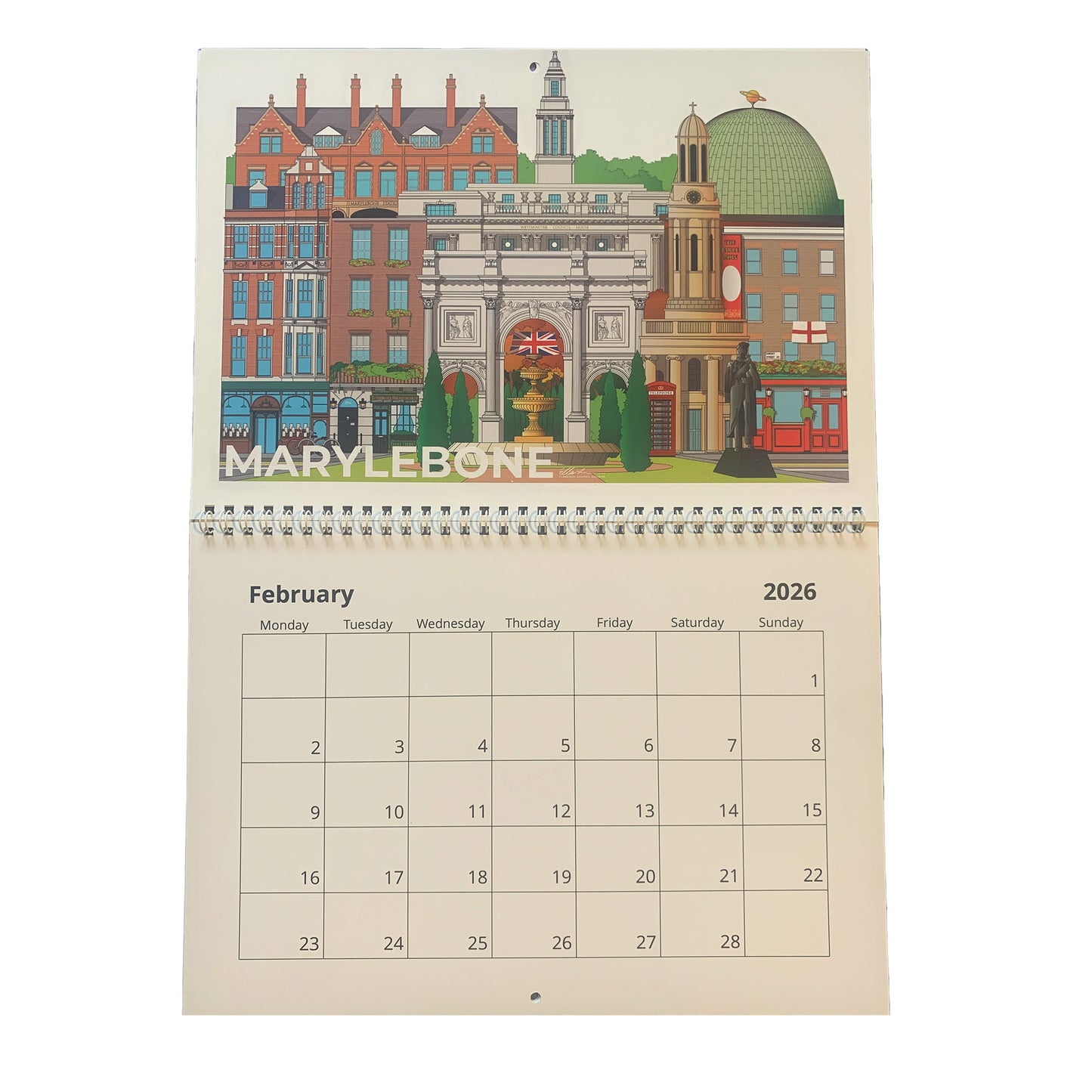 LONDON 2026 CALENDAR
