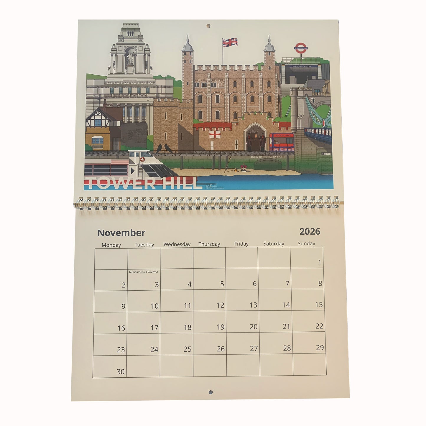 LONDON 2026 CALENDAR