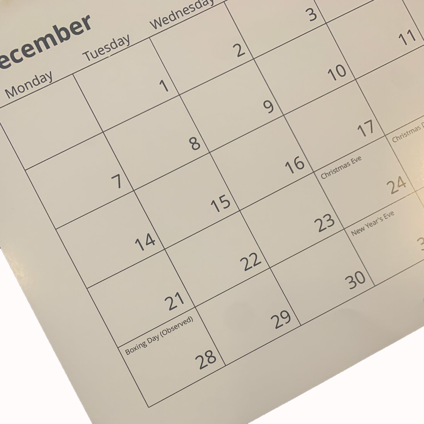 LONDON 2026 CALENDAR