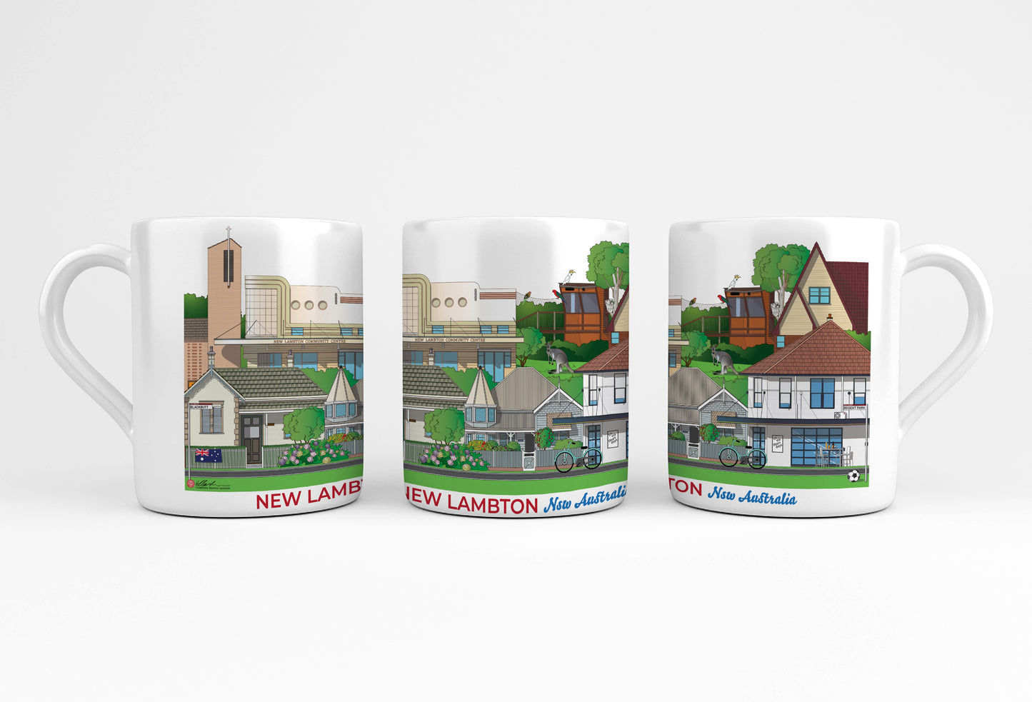 NEW LAMBTON NSW MUG