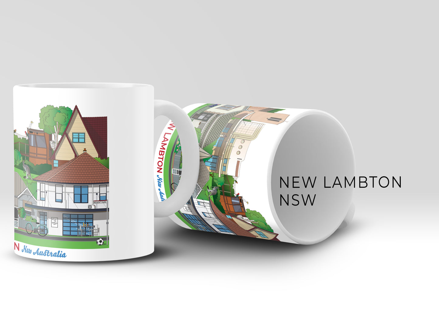 NEW LAMBTON NSW MUG