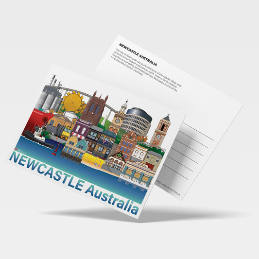 NEWCASTLE & THE HUNTER POSTCARD