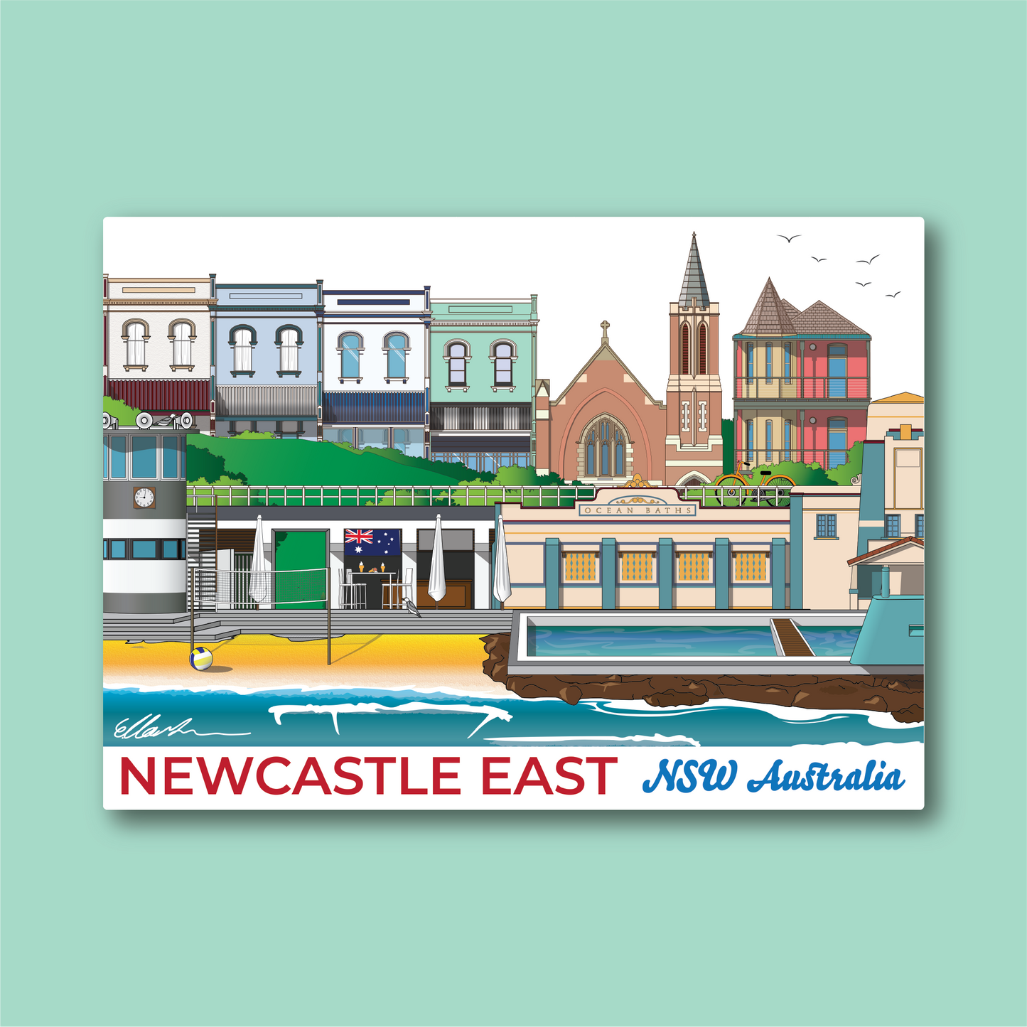 NEWCASTLE EAST NSW Australia MAGNET
