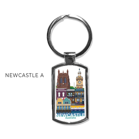 NEWCASTLE & HUNTER VALLEY KEYRINGS