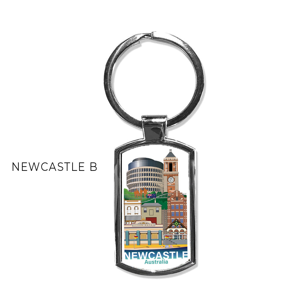 NEWCASTLE & HUNTER VALLEY KEYRINGS