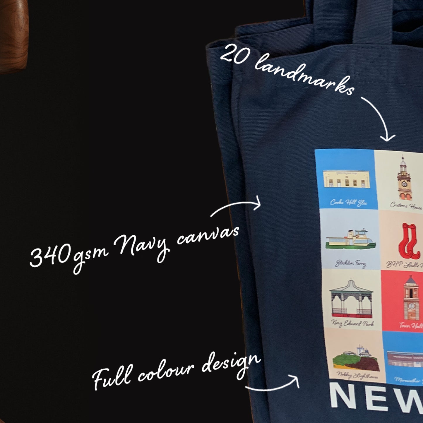 NEWCASTLE TOTE BAG