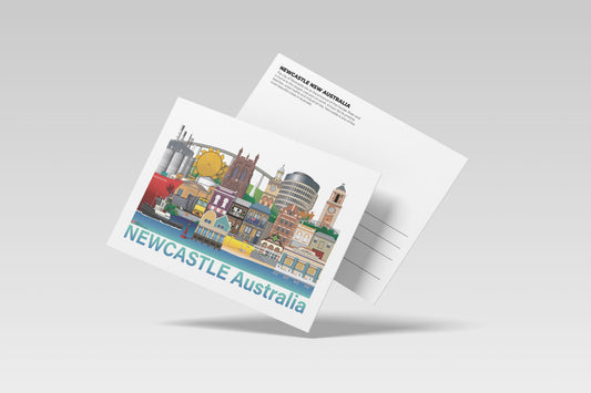 NEWCASTLE & THE HUNTER POSTCARD