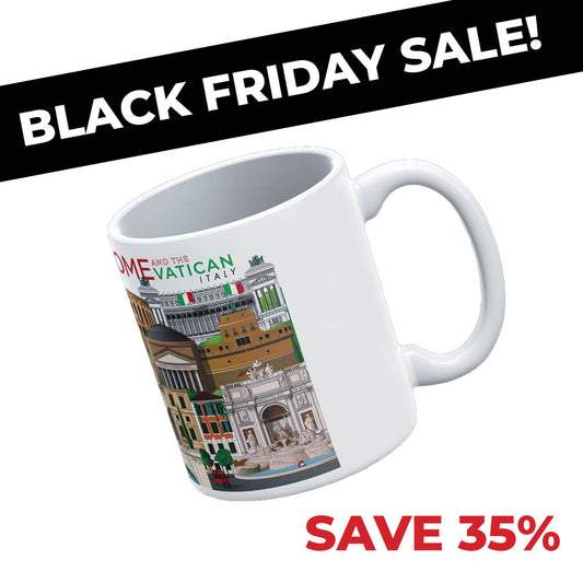 ROME and THE VATICAN MUG